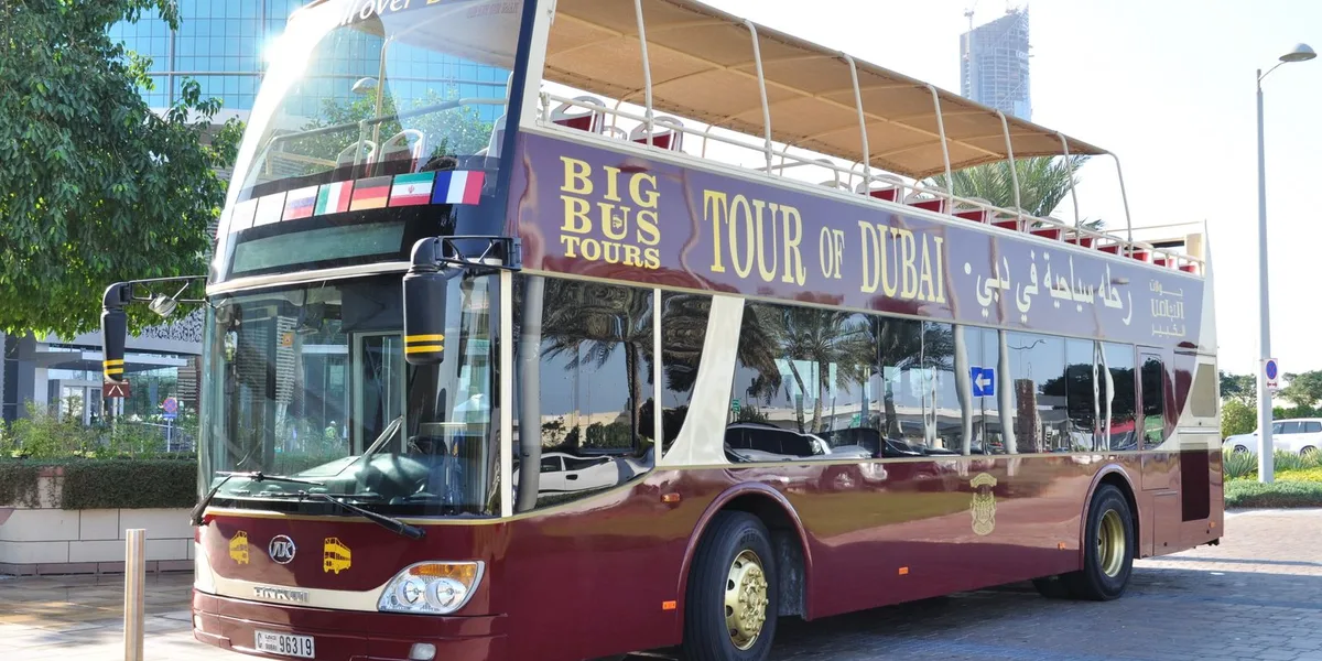 Bus Driver workplace — Dubai, UAE