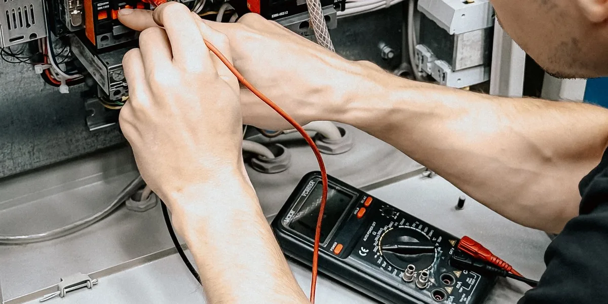 Electrician workplace — Doha, Qatar