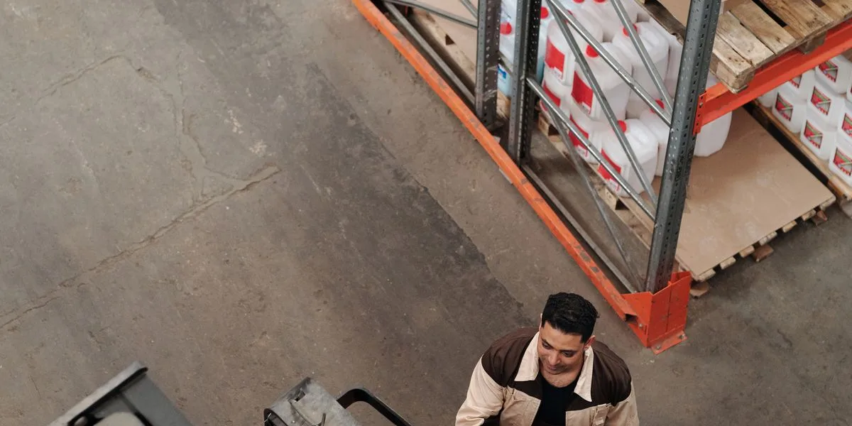 Warehouse Supervisor workplace — Abu Dhabi, UAE